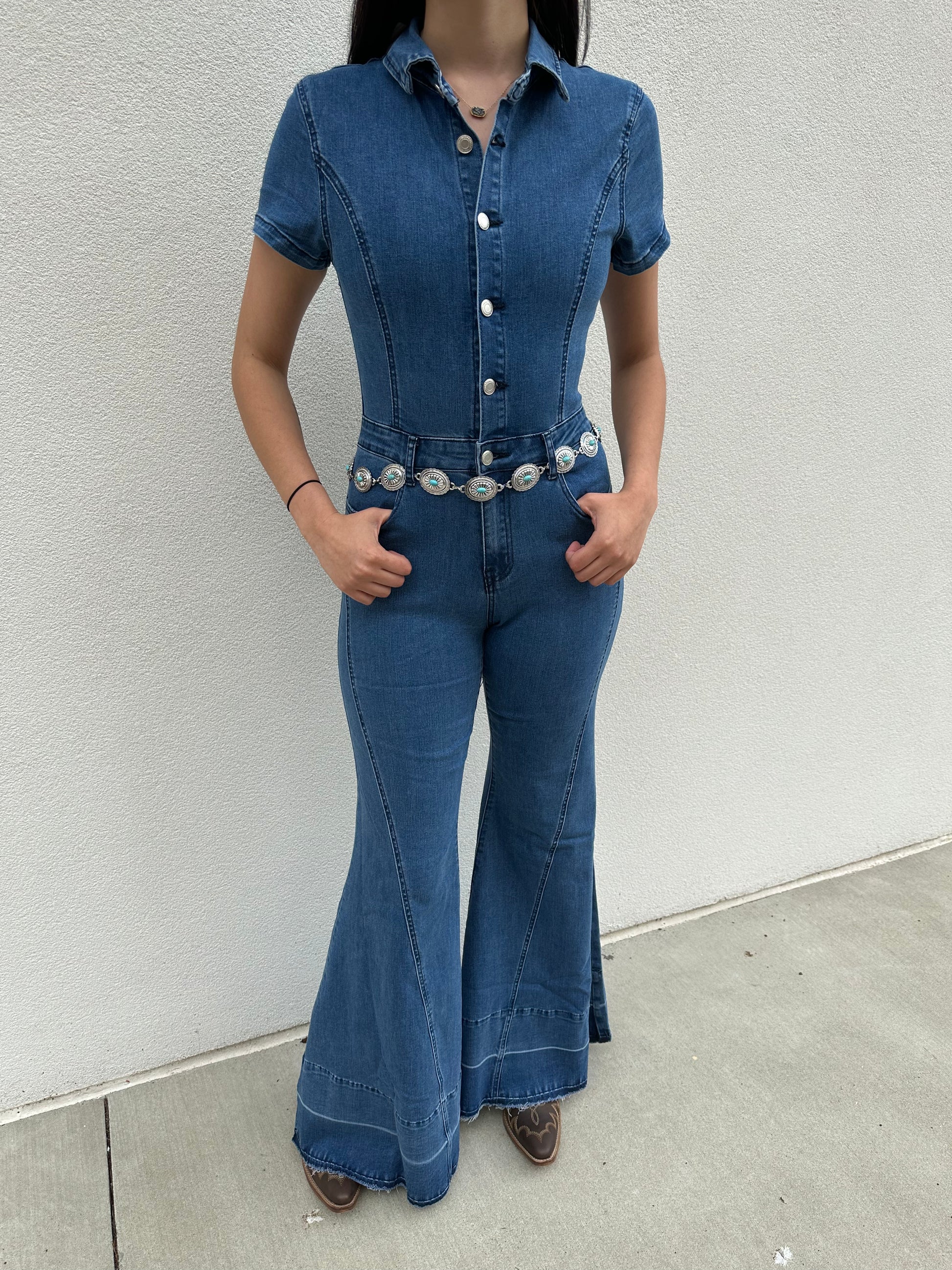 Dolly Denim Jumpsuit